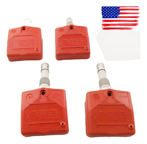 4 X Oem Nuevo Tpms Presión Control Sensores 40700ja00c Para 