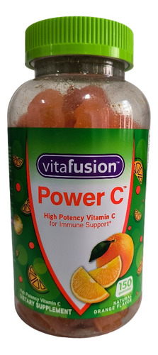 Vitafusion Vitamina C En Gomitas Importadas. Sabor A Naranja