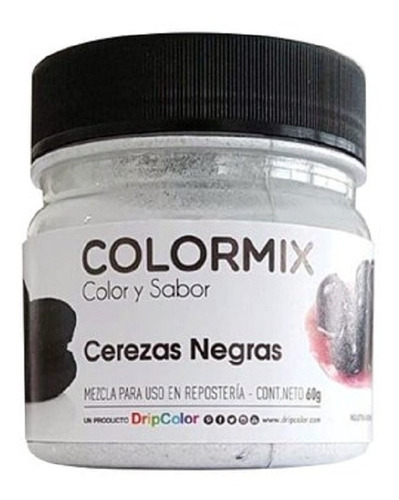 Colorante En Polvo Gourmet Cerezas Negras