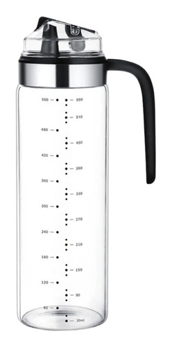 Dispensador Botella De Vidrio Aceite Y Vinagre 550mi Pack X2