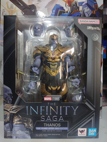Bandai S.h. Figuarts Thanos Five Years Later 2023 Edition