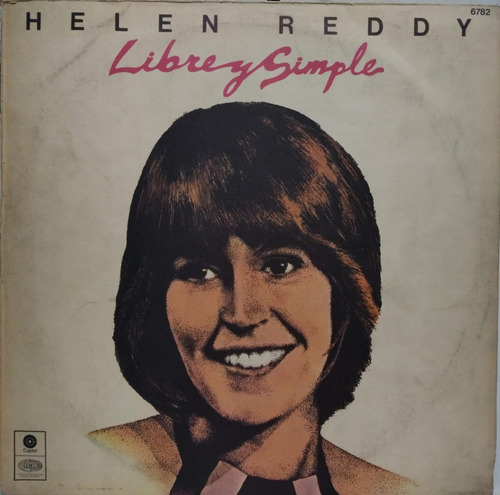 Helen Reddy  Libre Y Simple Lp Argentina 1974