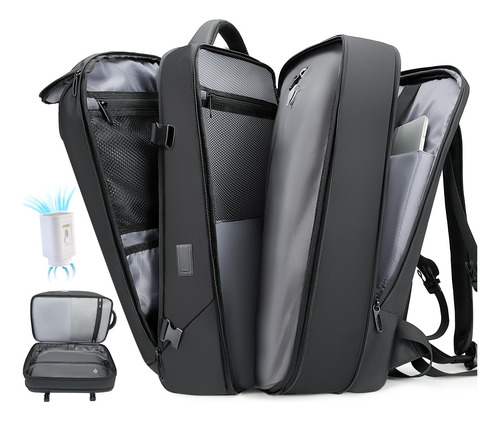 Mochila A Vácuo Tangcorle Airback 50l Com Vedação A Vácuo E