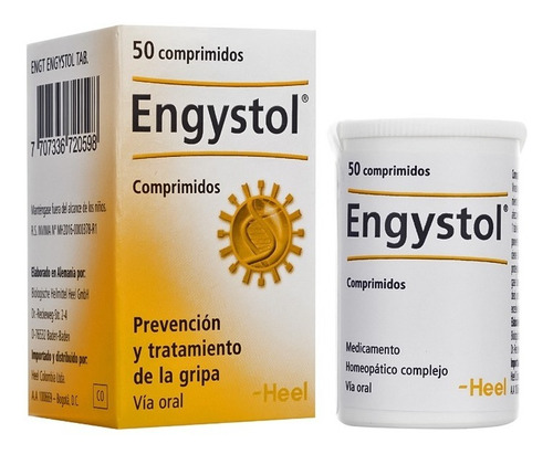 Antiviral Engystol 50 Tabletas