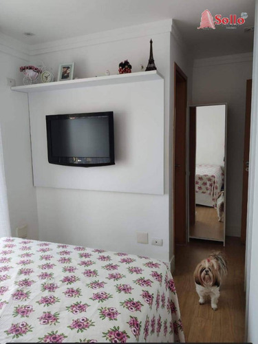 Imagem 23 de 30 de Apartamento Totalmente Mobiliado Com 3 Suítes E 3 Vagas, 150m² - Vila Rosália - Guarulhos/sp - Ap0491
