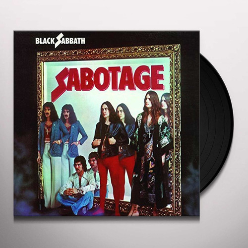 Vinil LP Black Sabotage