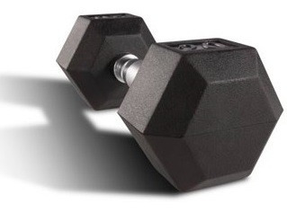 Mancuerna Hexagonal Fija De 25 Kg - Pesa Pesas