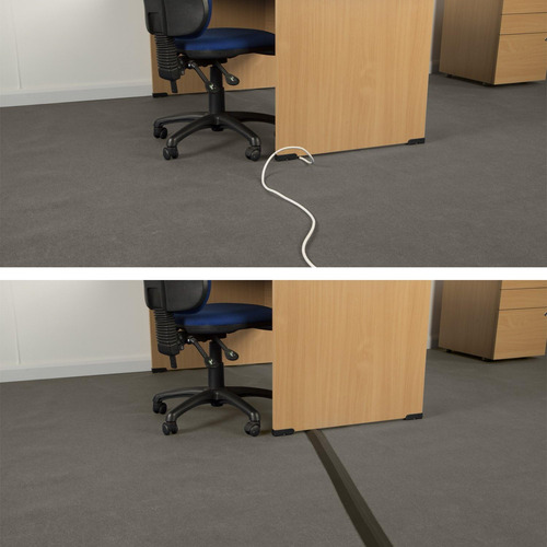 Fc68b Cubierta De Cable De Piso Enlazable Protector De ...
