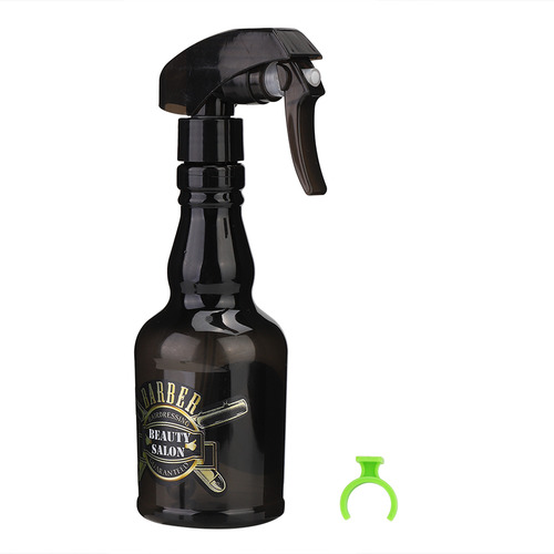 Pulverizador De Agua Black Black Barber, 280 Ml, Recargable,