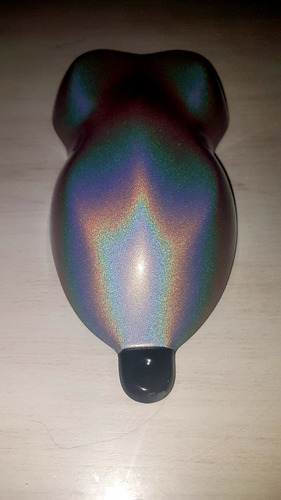 Imagen 3 de 7 de Pintura Bicapa Holográfica, #535 Multicolor X 250 Cc.