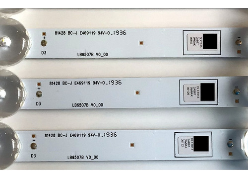 Led's Philips Lb6507b Hv650qub-f90 65pfl5604/f7 (Usado)