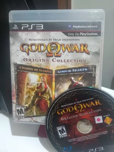 God of war Origins Collection - Jogo PS3 Midia Fisica