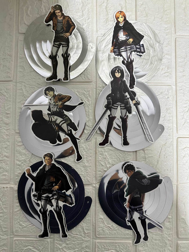 Kit Cumpleaños Attack On Titan Shingeki No Kyojin Decoracion