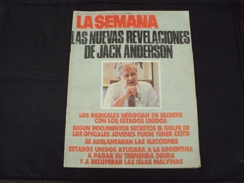 Revista La Semana # 306 (9/9/1982) - Tapa Jack Anderson