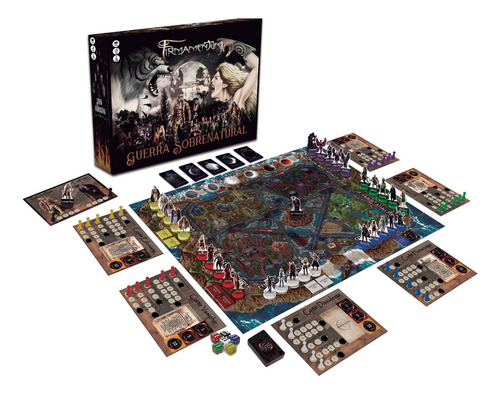 Kit 3: Juegos de guerra sobrenaturales: Vampiros y piratas Game Mesa
