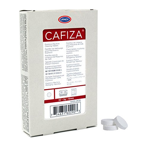 Tabletas Limpiadoras De Máquinas De Espresso Cafiza, B...