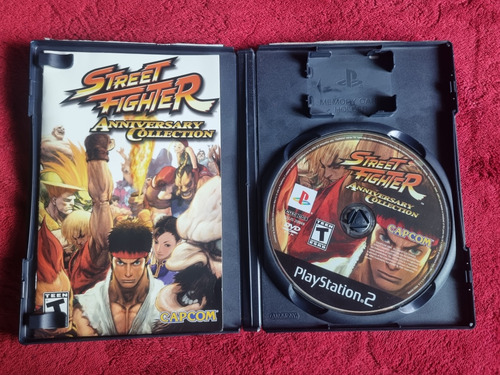 Street Fighter Anyversary Collection Ps2 Completo (Usado)
