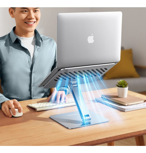 Soporte Para Laptop 12 A 17 Ajustable Plegable Lp339 40291