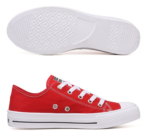 Tênis All Moda Leve Star Feminino Cano Baixo Original Street