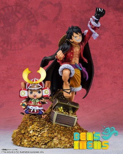 Figuarts Zero Luffy & Chopper Wt100 Daikaizoku Hyakkei