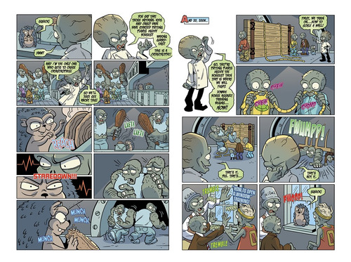 Plants Vs. Zombies Zomnibus Volume 1 (en Inglés)- Pasta Dura
