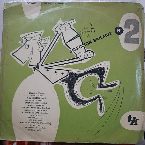 Vinilo Microsurco Selección Bailable Nº 2 Varios Vm2