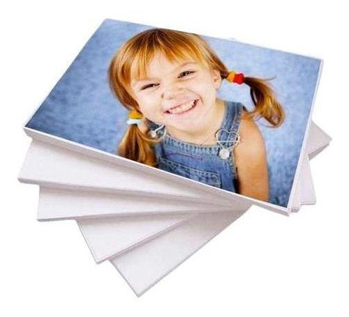 Papel Fotográfico Glossy Brilhante A4 115g - 100 Folhas