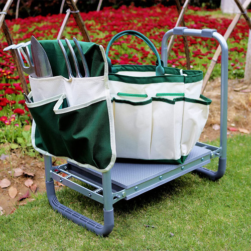 Asiento Plegable Y Duradero Jardín Bolsa Herramientas ...