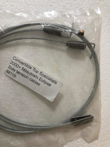 Cables Tensores Para Toldo Mitsubishi Eclipse 2000-2006