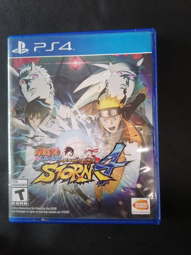 Naruto:ultimate Ninja Storm Namco Ps4 FĂsico (Usado)