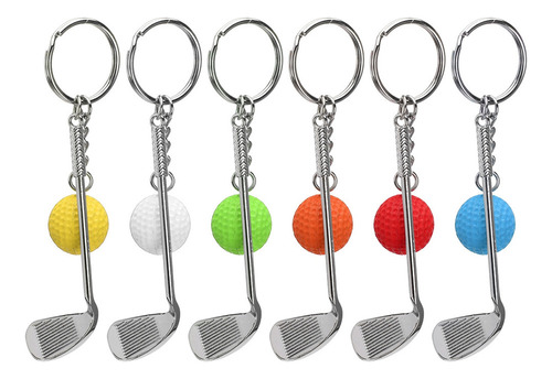 . Llavero Creativo Con Forma De Minipelota De Palo De Golf,