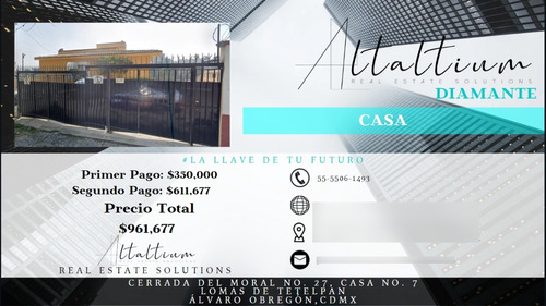 Casa En Venta, Cdmx. Remate...!!!