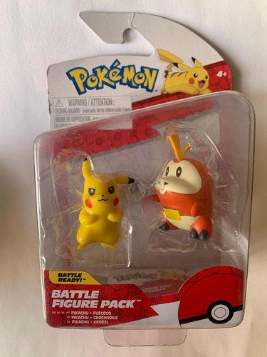 Figura De Accion Pokemon Battle Pack Pikachu & Fuecoco (Usado)