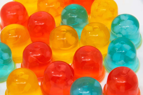 Gelatinas De Sabores Jelly Doo Bolsa Con 40 Piezas