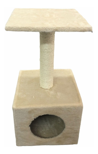 Rascador Gato Árbol Cubo Casa