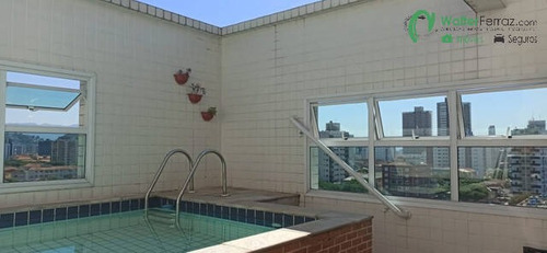 Imagem 6 de 15 de Surpreendente Cobertura Duplex Vista Livre Com Piscina No Bairro Do Marapé - 2707