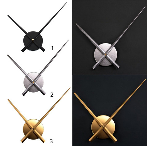 Relojes Grandes Relojes Con Agujas Y Manecillas En Negro