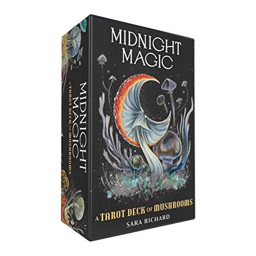 Cartas De Tarot: Midnight Magic: A Tarot Deck Of Mushrooms