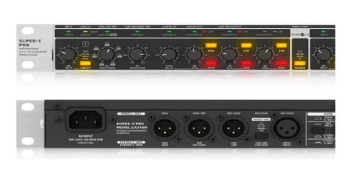 Behringer Cx3400 Crossover 2 O 3 Vias Stereo / 4 Vias Mono