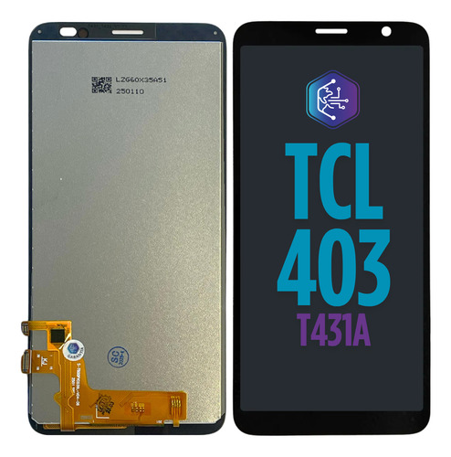 Pantalla Modulo Tactil Lcd Para Tcl 403 T431a Orig. Negro