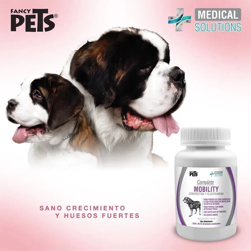 Imagen 3 de 4 de Condroitina Y Glucosamina 60 Tabs (similar Artroflex) Perros
