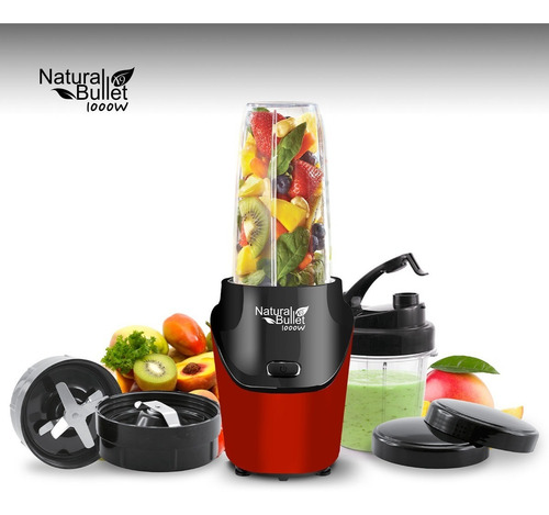 Imagen 3 de 7 de Procesador De Alimentos Natural Bullet 1000 Tipo Nutribullet