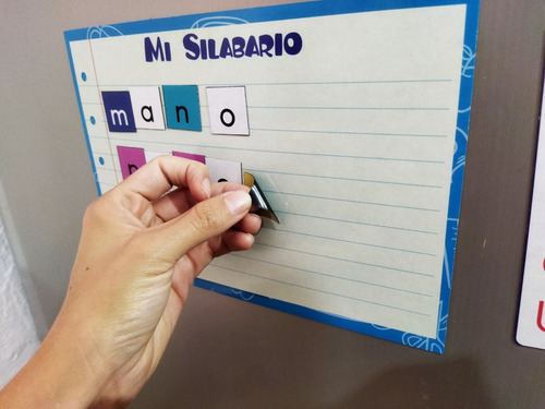 Silabario Didáctico Magnético + Poster