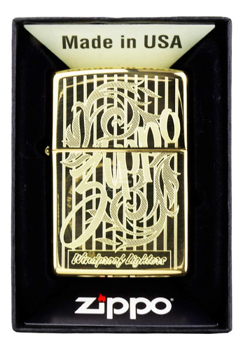 Isqueiro Zippo Windproof Lighter Design 46568