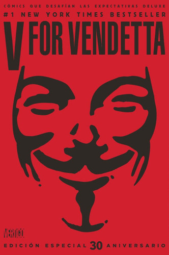 Vertigo Deluxe V For Vendetta Edición 30 Aniversario Latino