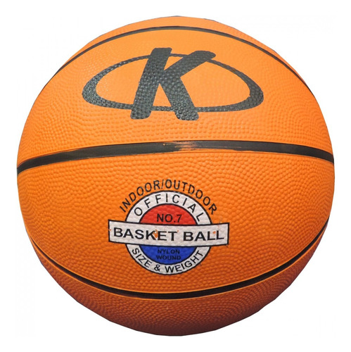 Pelota De Basketball K N°7 Goma Basket