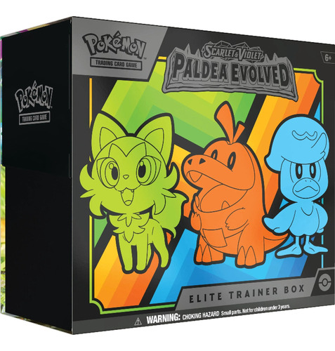 Paldea Evolved Elite Trainer Box Pokémon Tcg Originales