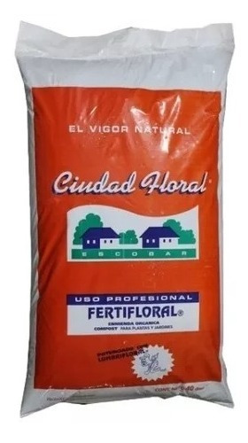 Compost Orgánico Con Humus Fertifloral 40 Dm3 Ciudad Floral