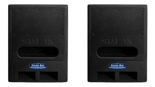 Imagem 1 de 1 de Kit Subwoofer Sw15 Ativo + Passivio Soundbox