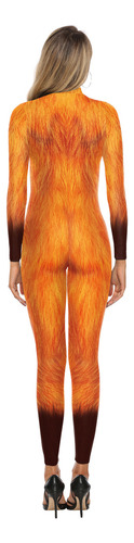 Mono Con Estampado De Animales Para Mujer, Traje Zentai De Catsuit De Halloween